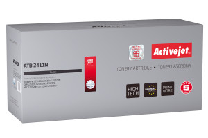 Activejet ATB-2411N Toner do drukarki Brother, Zamiennik Brother TN-2411; Supreme; 1200 stron; czarny.