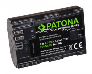 Akumulator Patona Premium LP-E6N do Canon EOS 90D 80D 7D 70D 6D 60D EOS R