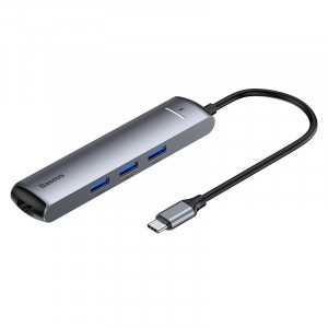 BASEUS ADAPTER HUB 6W1 USB-C NA 3X USB 3.0 CAHUB-J