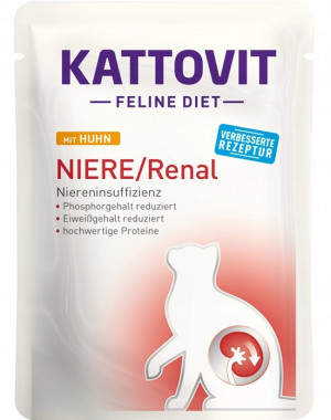 KATTOVIT NIERE/RENAL Kurczak 85g dla kota