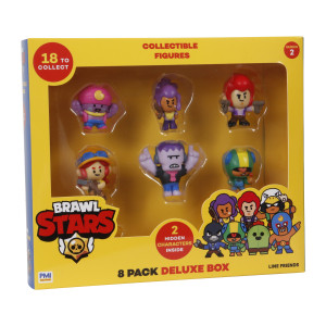 BRAWL STARS S2 FIGURES -8 PACK DELUXE BOX VER.A