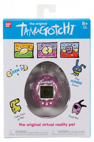 TAMAGOTCHI - PINK GLITTER