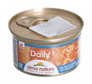 ALMO NATURE Daily Menu Mus z rybą oceaniczną 85g