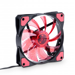 AKYGA WENTYLATOR LED 120MM MOLEX/3PIN AW-12C-BR