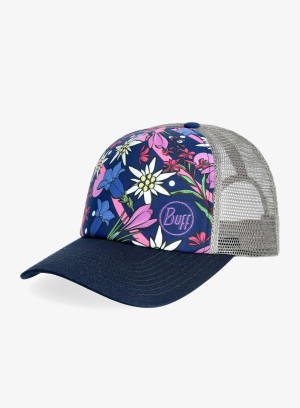 Czapka z daszkiem TRUCKER CAP FLOWERS