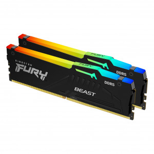 Kingston FURY DDR5 32GB (2x16GB) 6000MHz CL36 Beast Black RGB EXPO AMD (KF560C36BBEAK2-32)