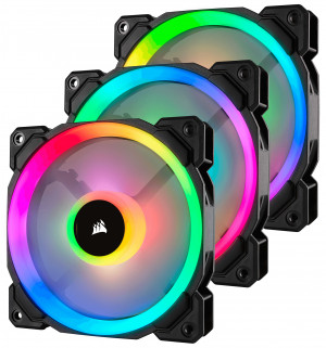 Corsair Fan LL120 RGBLED PWM 3 Fan Pack