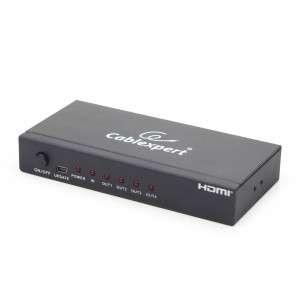 Gembird Video Splitter HDMI 4 porty, 1 Nadajnik -> 4 Odbiorniki