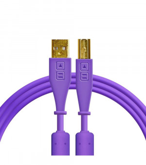 DJ TECHTOOLS - Chroma Cable USB 1.5 m- prosty- fioletowy