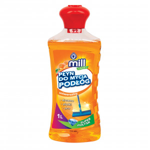 MILL CLEAN Płyn do mycia podłóg o zapachu Pomarańczy 1l