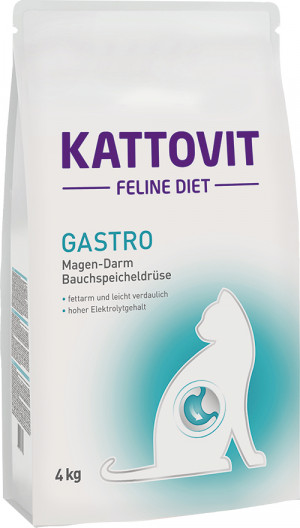 Kattovit Gastro Adult Warzywo - sucha karma dla kota - 4 kg