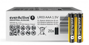 EVERACTIVE BATERIE ALKALICZNE INDUSTRIAL EVLR03S2I