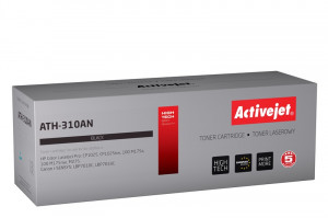 Activejet ATH-310AN Toner do drukarek HP, Canon, Zamiennik HP 126A CE310A, Canon CRG-729B; Premium; 1200 stron; czarny.