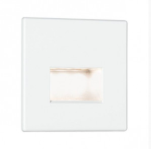 Oprawa przyschodowa EDGE LED kwadrat 1x1,2W 50lm 2700K 230V biały