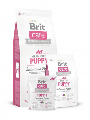 BRIT Care Grain-free Puppy Salmon & Potato 1kg