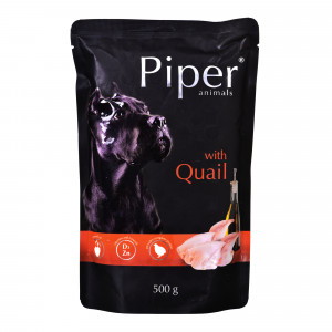 DOLINA NOTECI Piper Animals z przepiórką - mokra karma dla psa - 500g