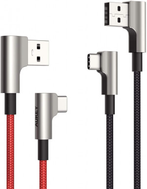 AUKEY CB-CMD33 ZESTAW 2 SZT. KABLI USB-C 3A 60W
