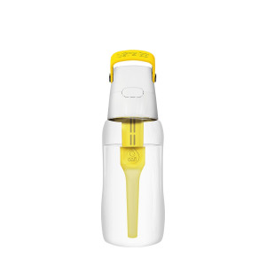 Butelka Dafi SOLID 0,5L z wkładem filtrującym (cytrynowa / żółta)