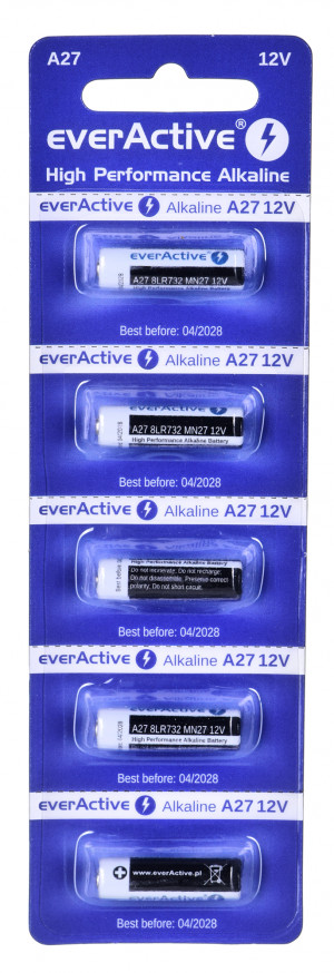 EVERACTIVE BATERIE ALKALICZNE 27A5BL