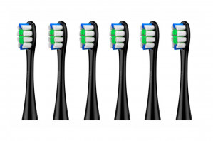 Końcówki do szczoteczki Oclean Plague Control B06 (6szt, czarny)