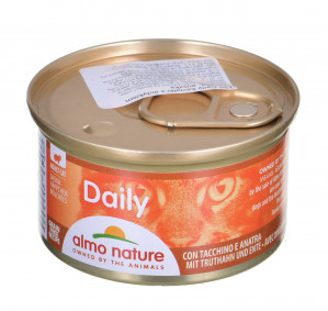 ALMO NATURE Daily Menu Kawałki indyka i kaczki 85g