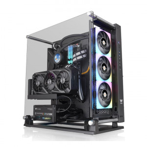 THERMALTAKE CORE P3 PRO TEMPERED GLASS - BLACK