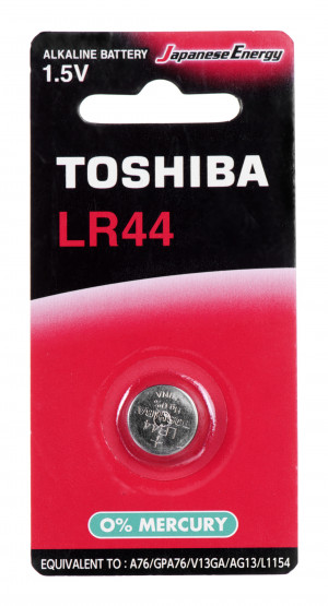 Bateria alkaliczna Toshiba LR44 BP-1C (1 szt)
