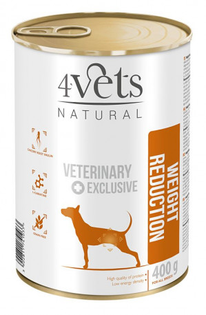 4VETS NATURAL - Weight Reduction Dog 400g