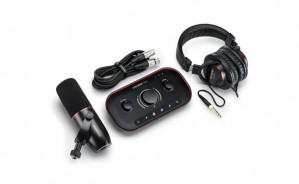 Focusrite Vocaster Two Studio - Zestaw studyjny, podcastowy