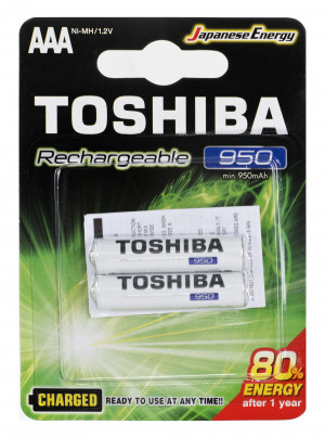 Akumulator Toshiba READY TO USE TNH-03GAE BP-2C AAA 950mAh Blister 2 szt.