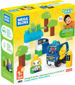 Mega Bloks Eko Ekoautobus Zestaw Klocków HDX90