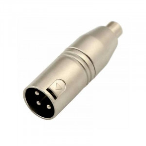SSQ HA22 - Adapter z żeńskiego RCA na męski 3 pinowy XLR
