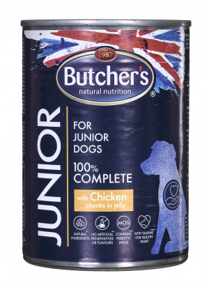 BUTCHER'S Junior z kurczakiem - puszka 400g
