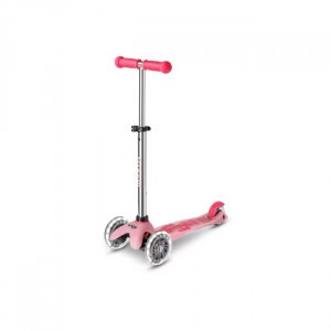 Hulajnoga Mini Micro Deluxe Glow LED Plus Frosty Pink