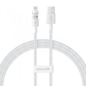 Kabel Baseus Gem 2.4A 1m (biały)