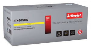 Activejet ATX-6000YN Toner do drukarki Xerox, Zamiennik Xerox 106R01633; Supreme; 1000 stron; żółty.