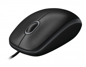 Mysz Logitech B100 optyczna, USB, czarna