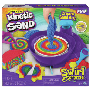 Spin Master Kinetic Sand Zakręcone kolory 6063931