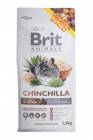 BRIT Animals Chinchila Complete - sucha karma dla szynszyla- 1,5 kg