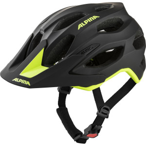 Kask rowerowy ALPINA CARAPAX 2.0 czany-neon żółty matt 52-57