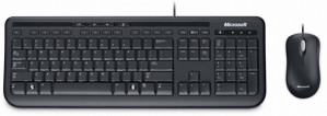 KLAWIATURA + MYSZ MICROSOFT 600 PL/RO/CZARNA