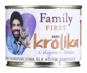FamilyFirst Danie z królikiem adult 200g
