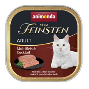 ANIMONDA Vom Feinsten Adult Mix mięsny - mokra karma dla kota - 100g