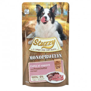STUZZY Monoprotein Szynka - mokra karma dla psa - 150g