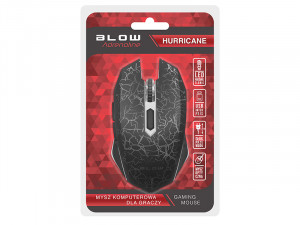 BLOW MYSZ OPTYCZNA ADRENALINE HURRICANE BLACK