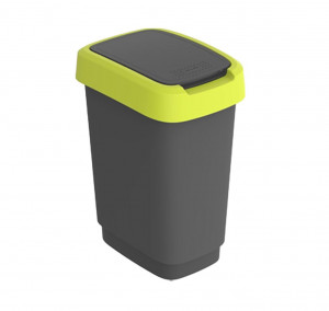ROTHO Twist Limonkowy - kosz na śmieci - 25l