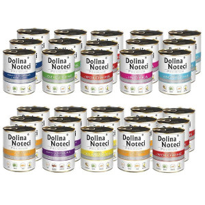 DOLINA NOTECI Premium MIX 9 SMAKÓW - mokra karma dla psa - 30x800 g