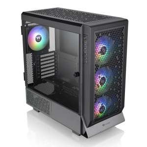 THERMALTAKE CERES 500 ARGB*4 TEMPERED GLASS - BLAC