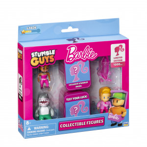 STUMBLE GUYSxBARBIE FIGURES 6 PACK DELUXE BOX VER.B