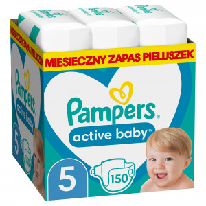 Pampers pieluszki Active Baby 5 150 szt.